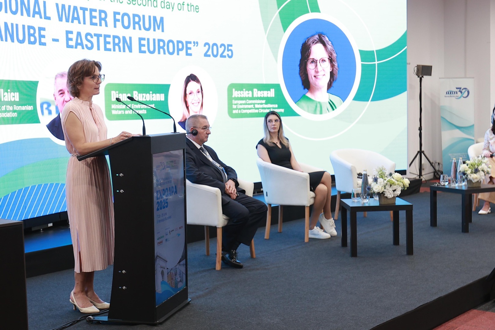 Comisarul european pentru Mediu, Jessika Roswall