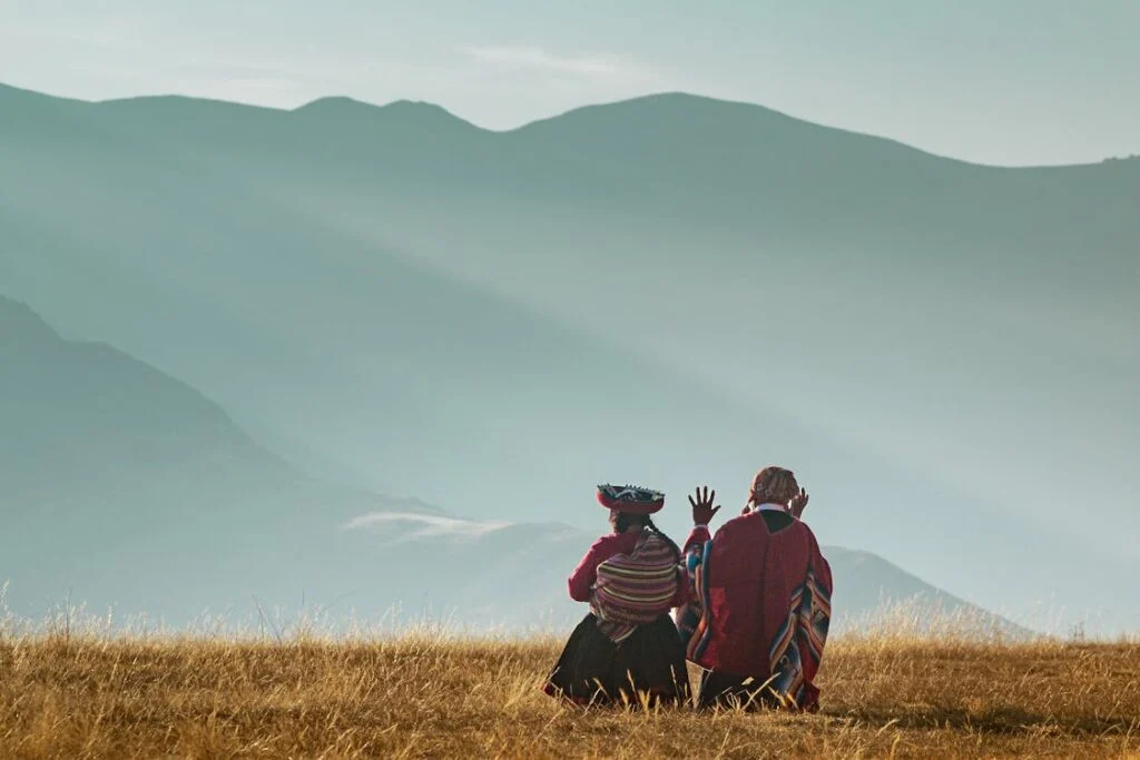 Ritual șamaninc în Peru
