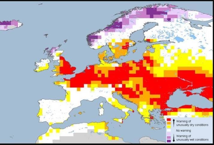 Val de căldură în Europa