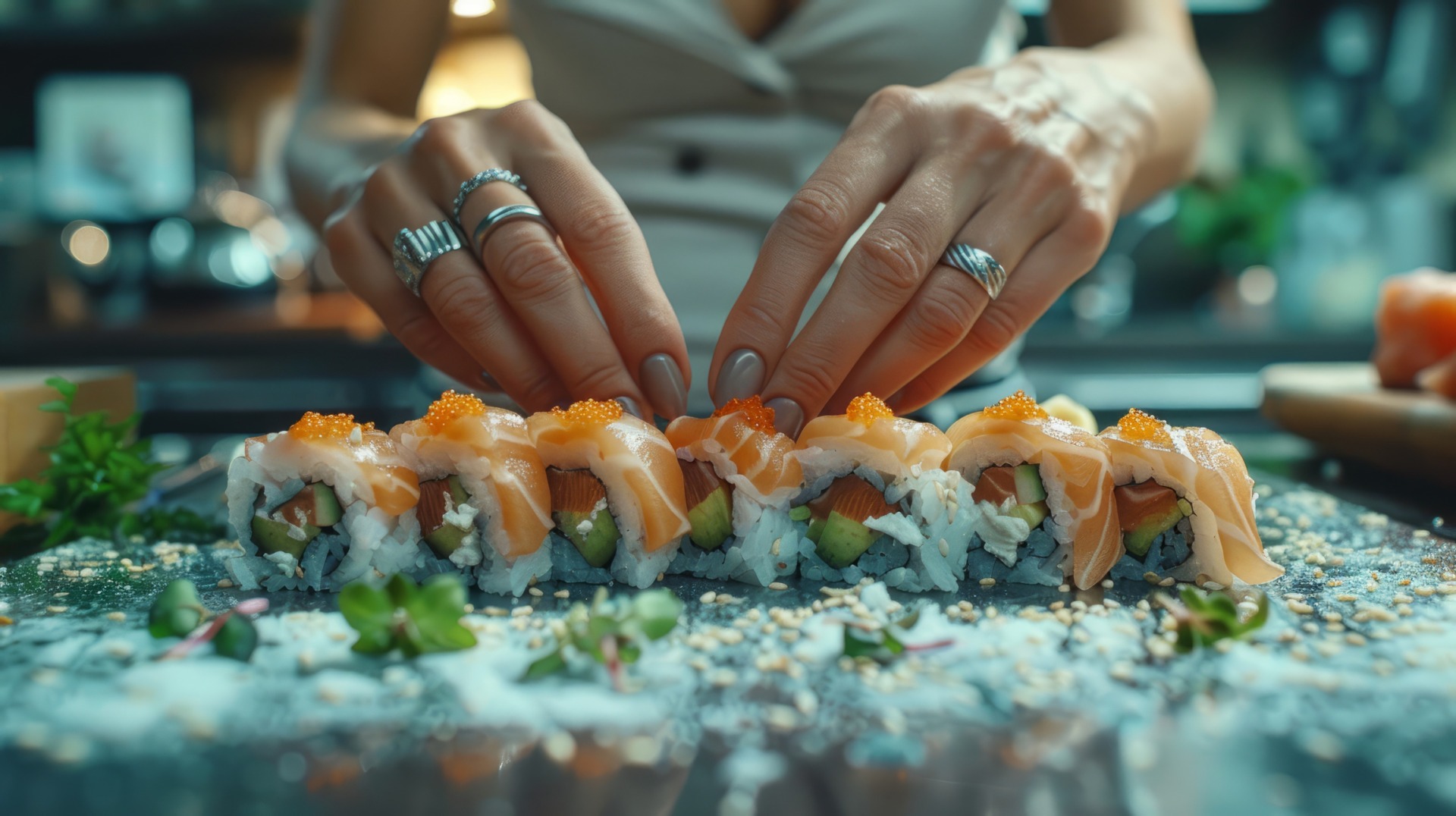 Femeile nu puteau să gătească sushi în restaurante