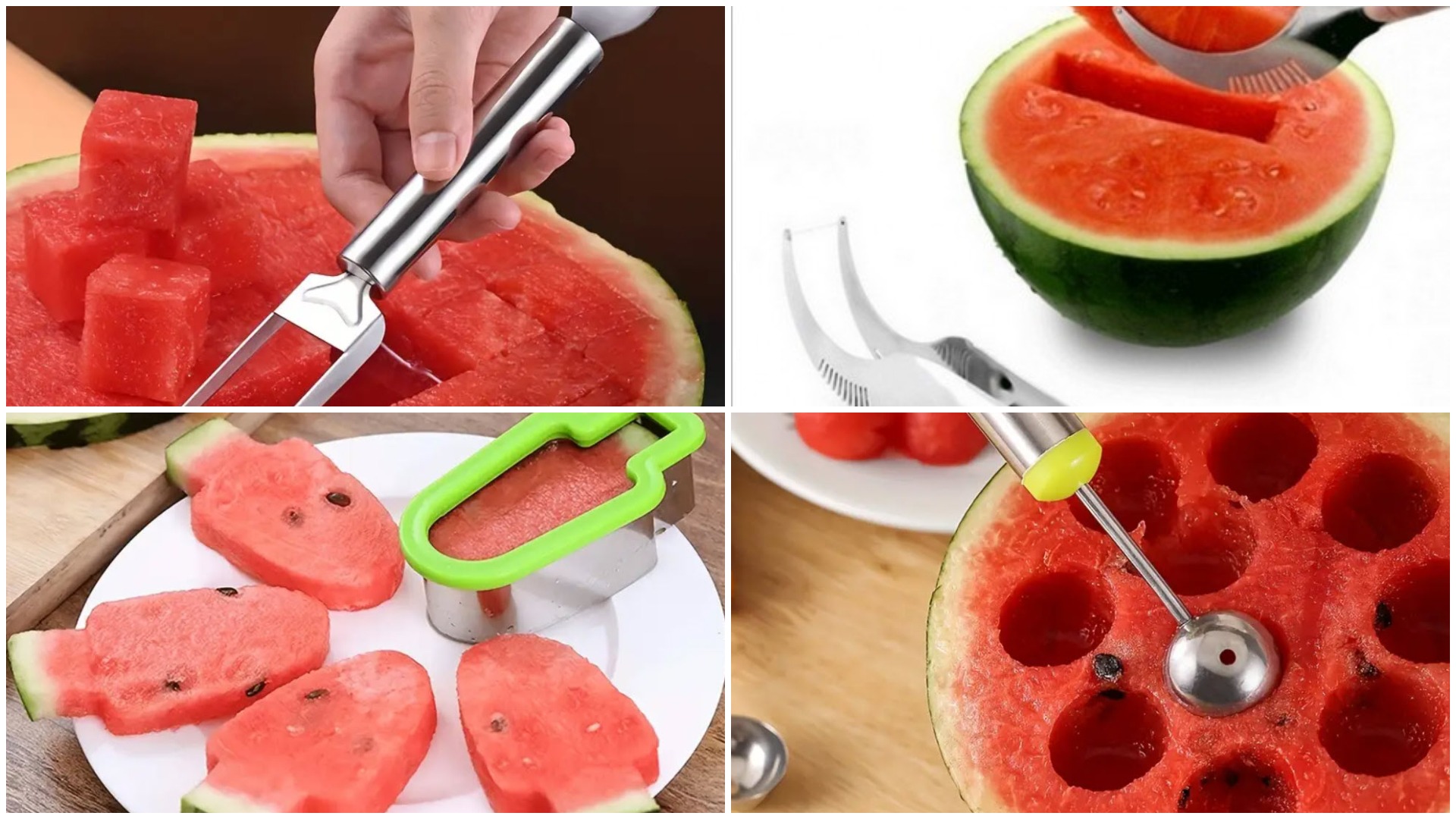 cum tai un pepene rosu