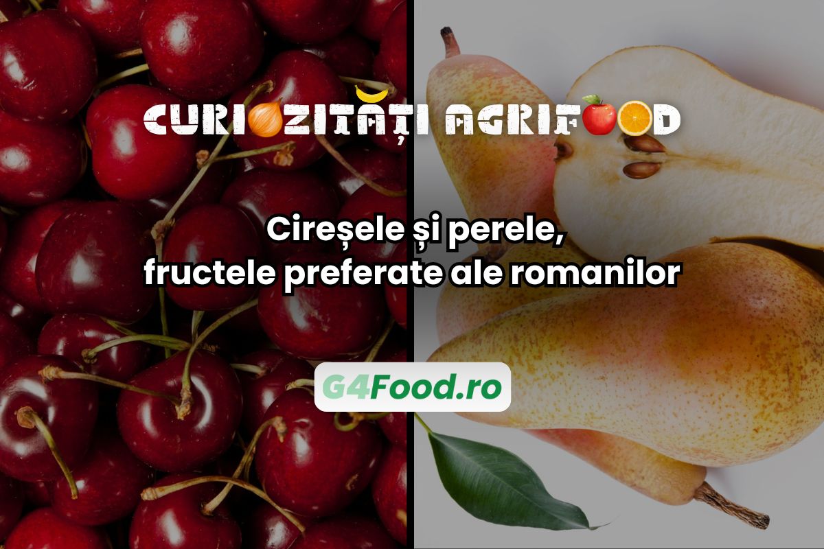 Cireșele și perele erau preferatele romanilor
