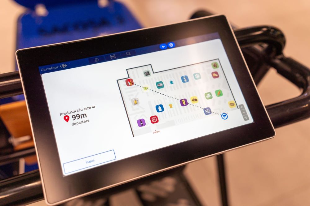 Coș inteligent de cumpărături