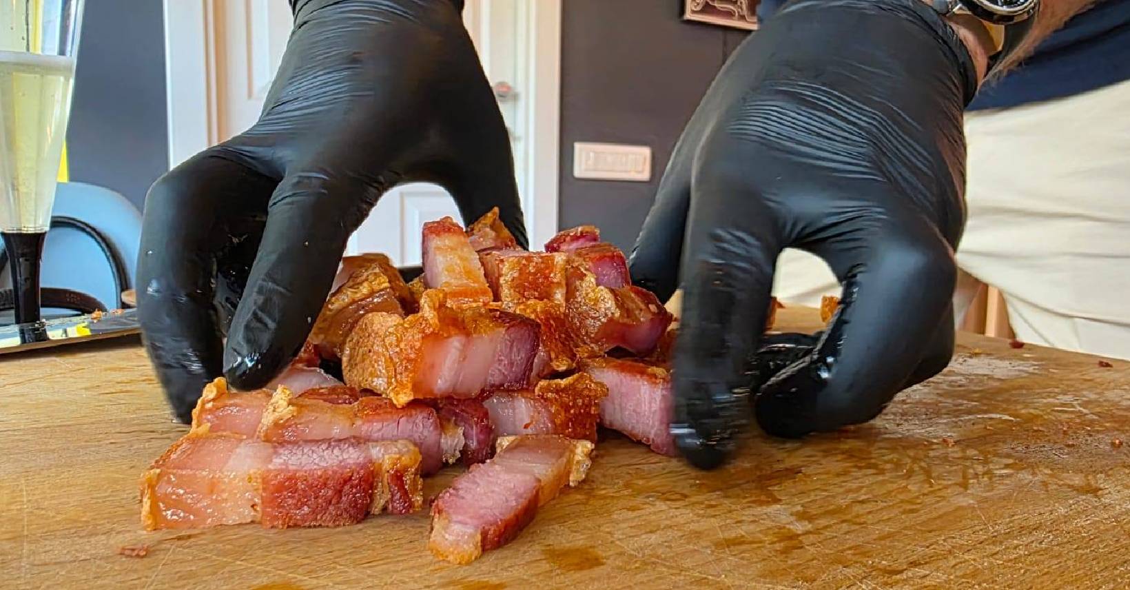 autentic jumări de Spania porc iberic tradițional