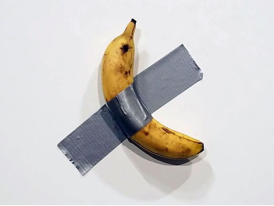 Comediant de Maurizio Cattelan