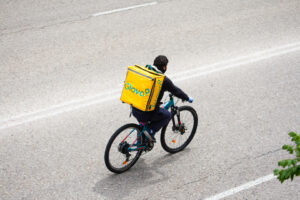 livrator asiatic agresat in judetul Ilfov