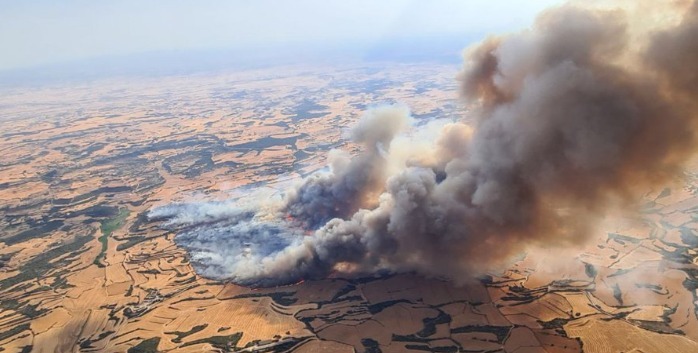 Incendiu de padure Madrid