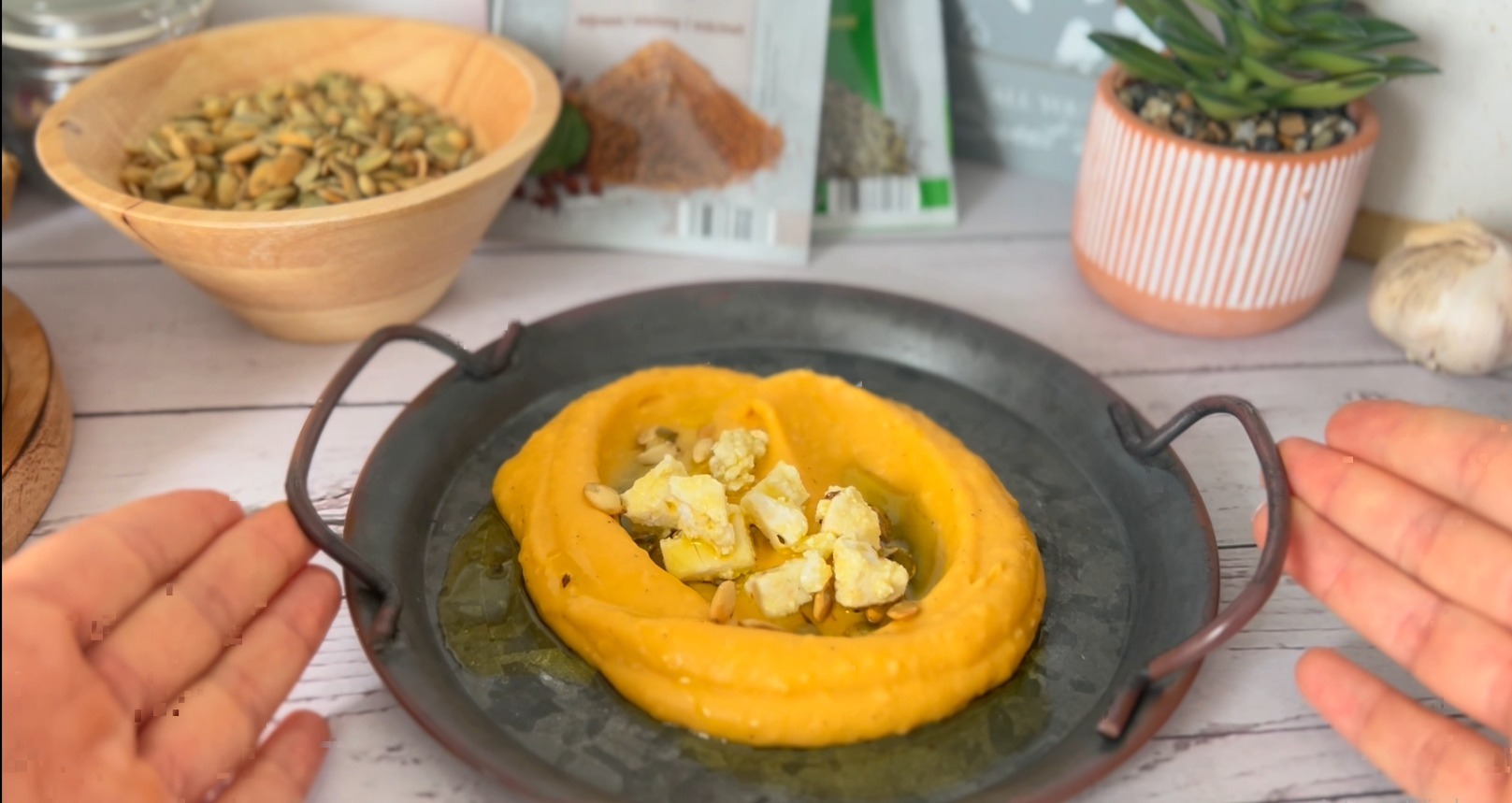 Piure de cartofi dulci cu ghimbir