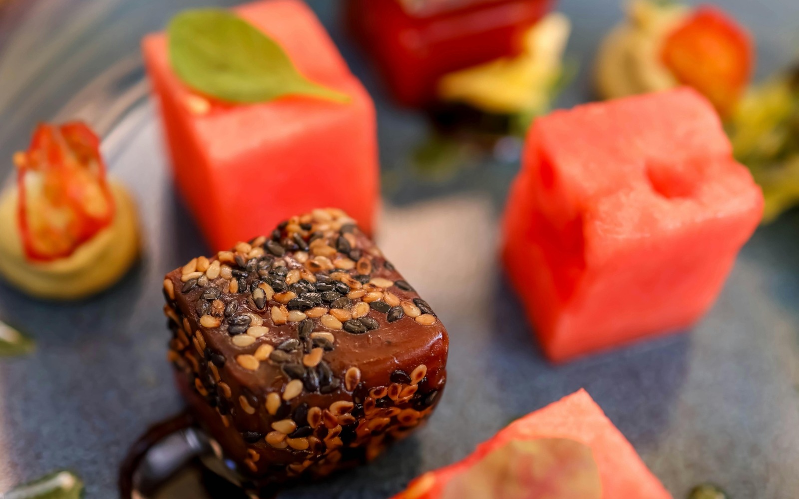 Ton vegan din pepene rosu