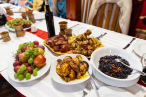 Ospăț cu bucate medievale