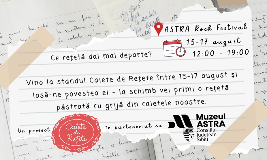caiete rețete patrimoniu cultură
