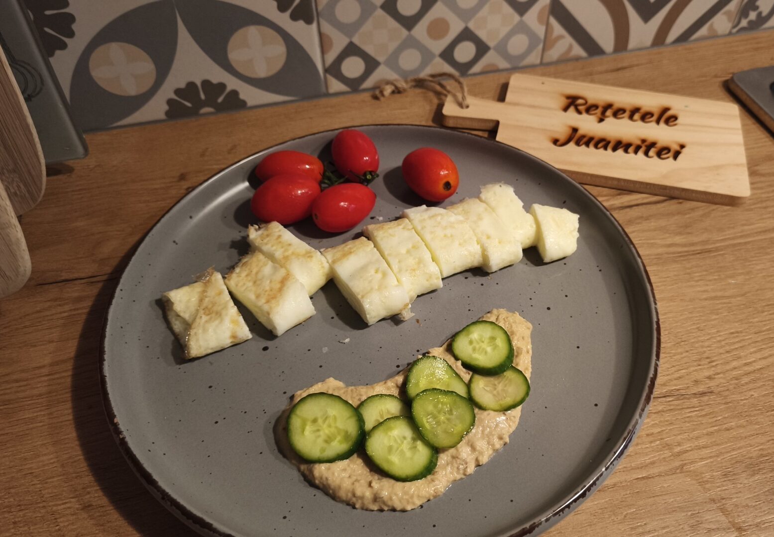 omleta albusuri hummus linte