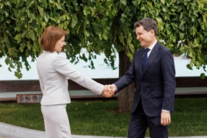 Nicușor Dan și Maia Sandu