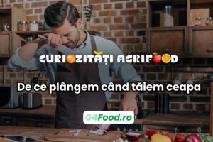 De ce plângem când tăiem ceapa