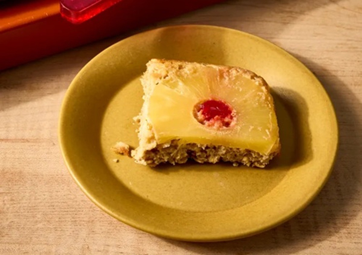 Mic dejun inspirat din prăjitura răsturnată