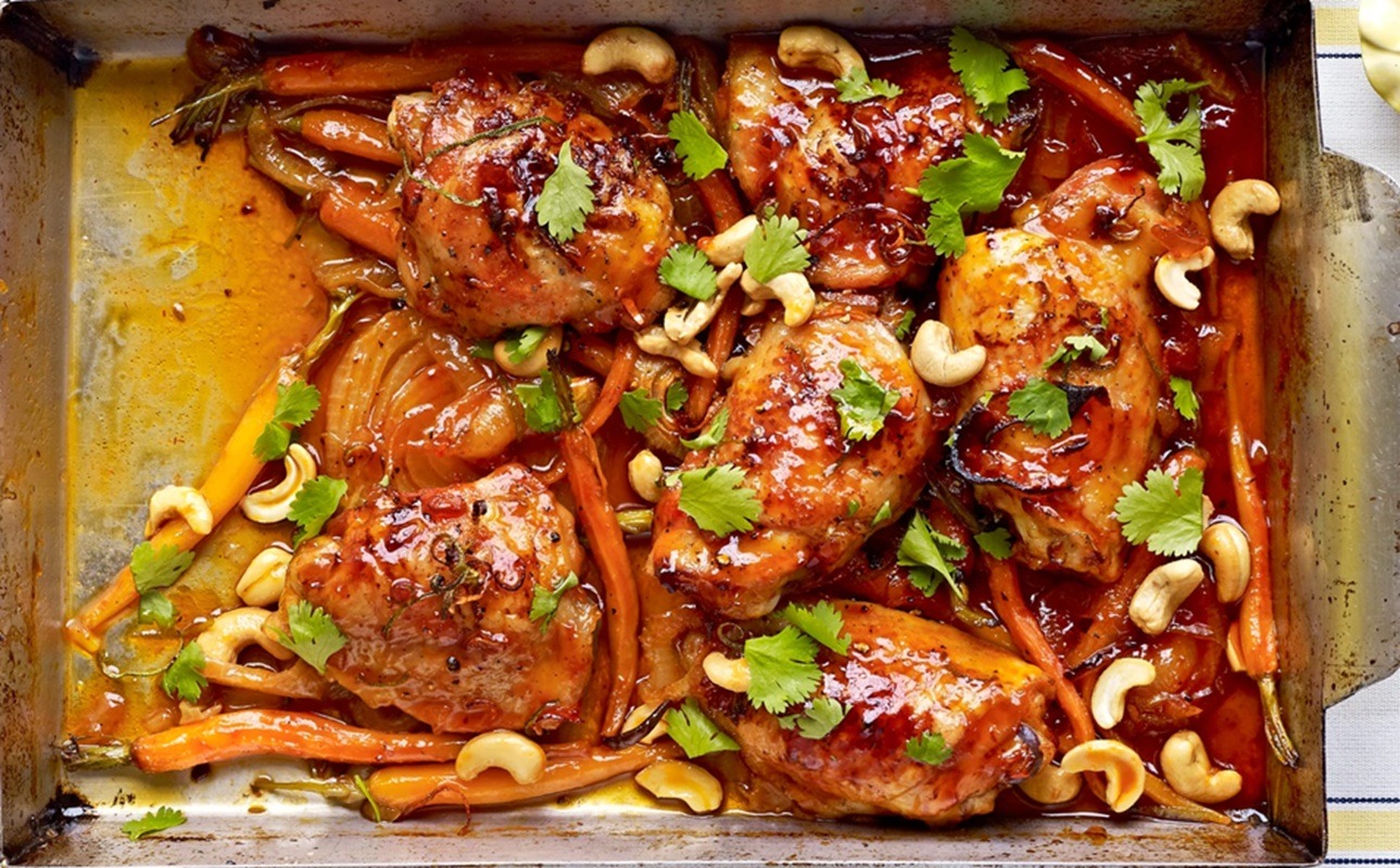 Rețetă dr pui lipicios dulce-picant