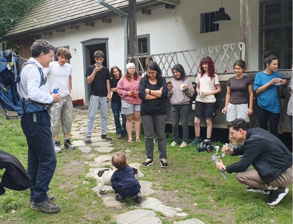 Nicușor Dan, vizită la Roșia Montană