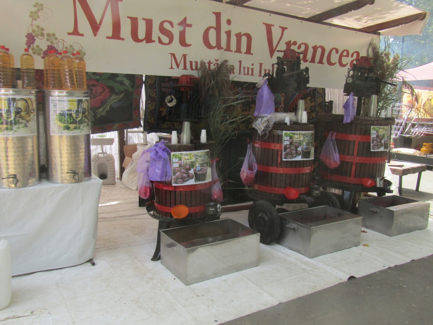 Must din Vrancea, pentru toate gusturile