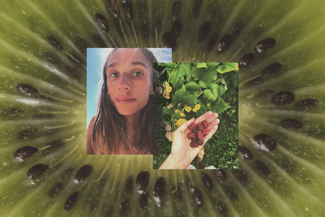 Karolin Krzyzak murit manca doar fructe