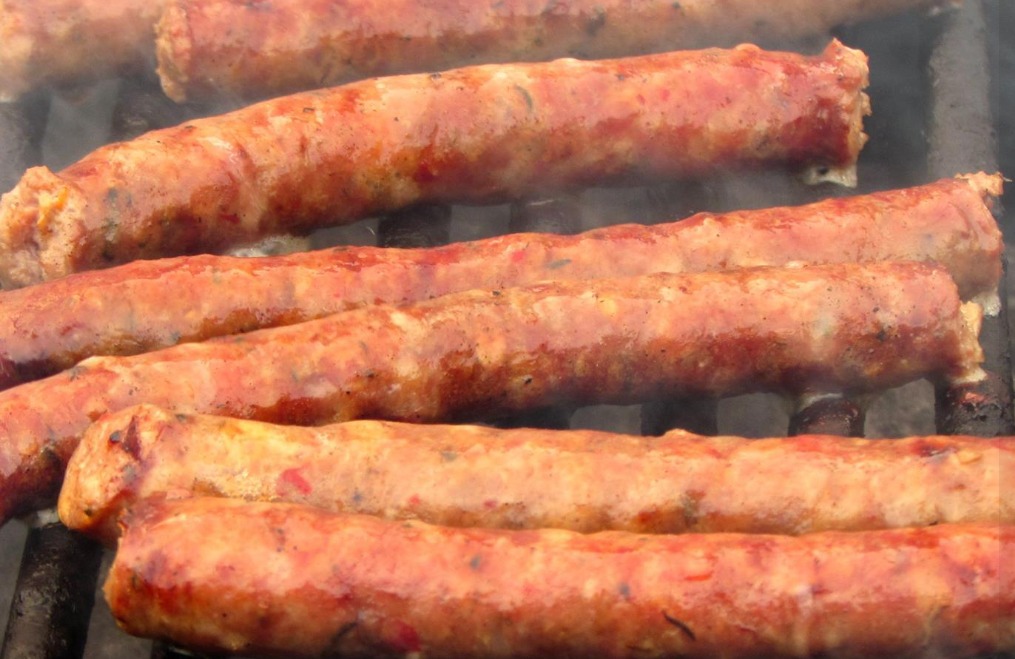 Cârnați de pleșcoi din Buzău