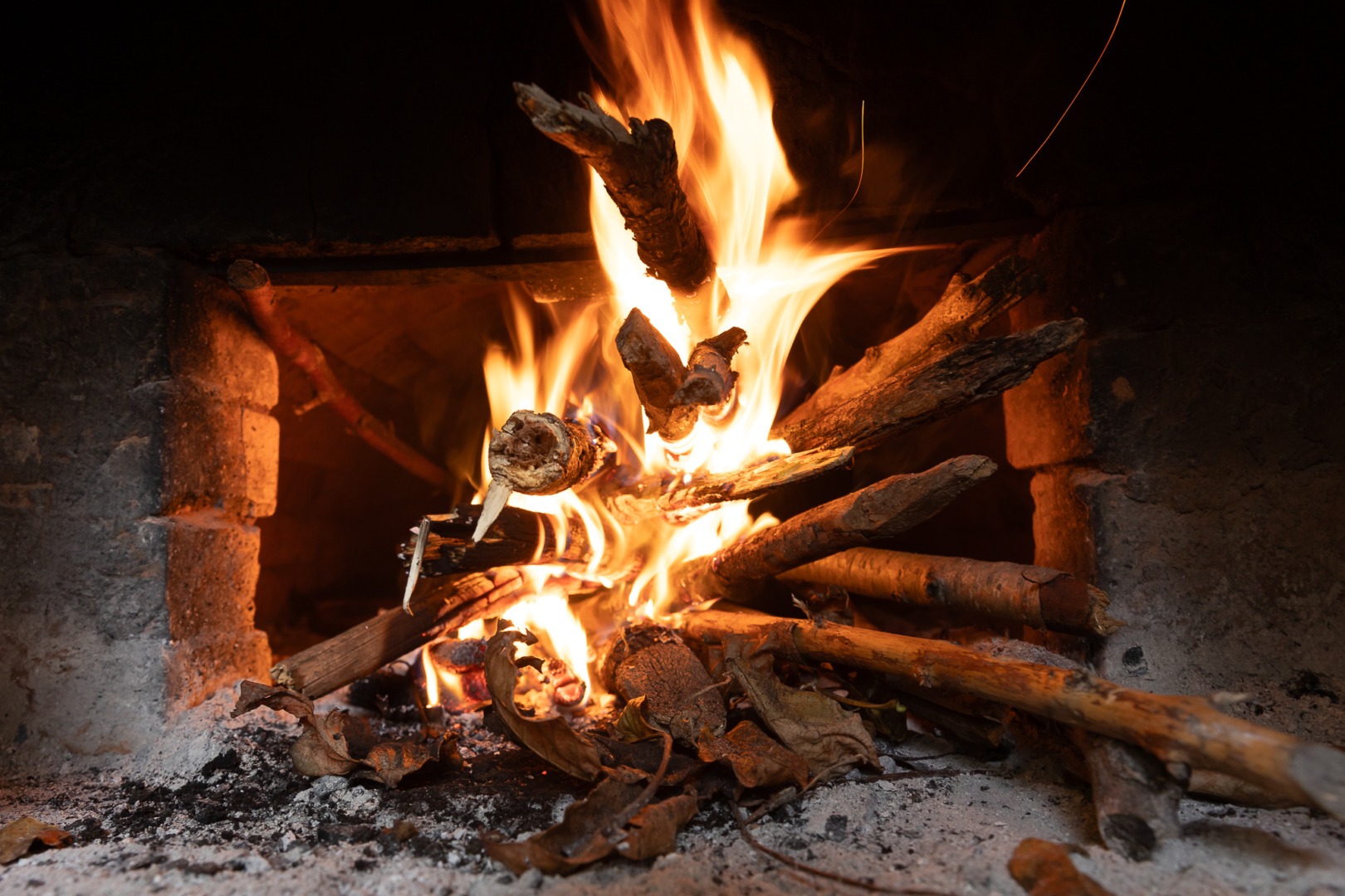 Foc pregătit pentru plăcinte
