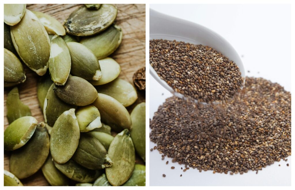 Semintele de dovleac sunt mai bune sau nu decat cele de chia