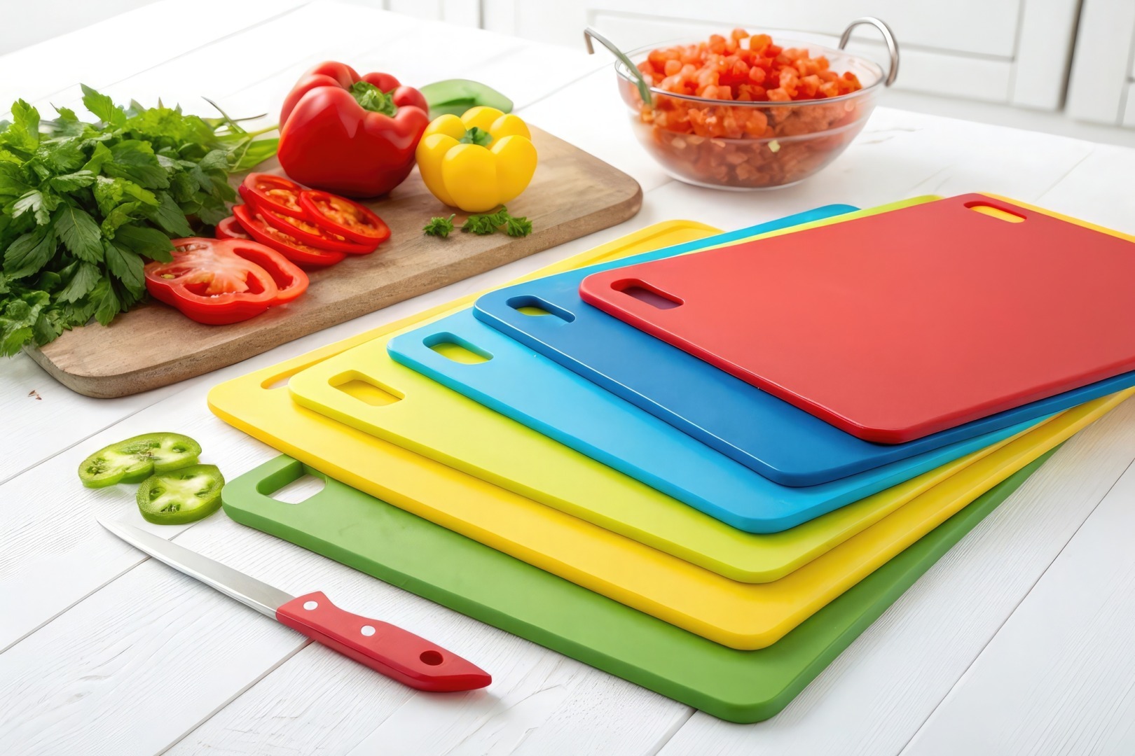 Tocătoarele din plastic prezintă riscuri pentru sănătate