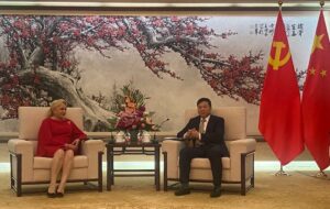 Viorica Dăncilă, China