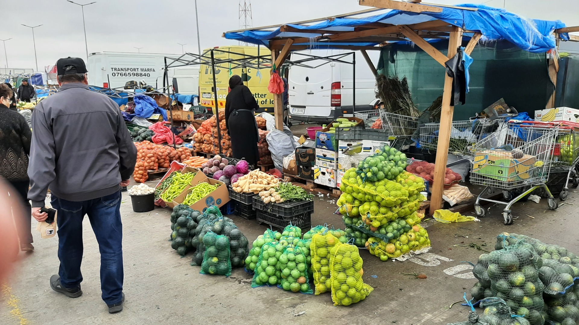În târg la Pucheni