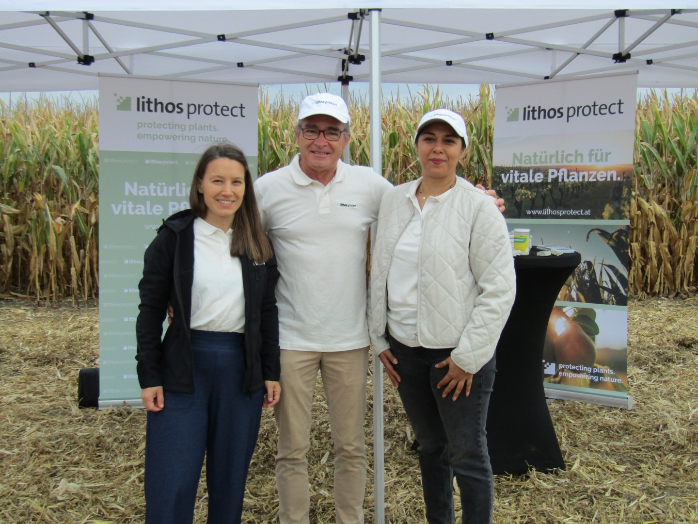 Franz Reitbauer și echipa Lithos Crop Protect la Ziua Porumbului 2025