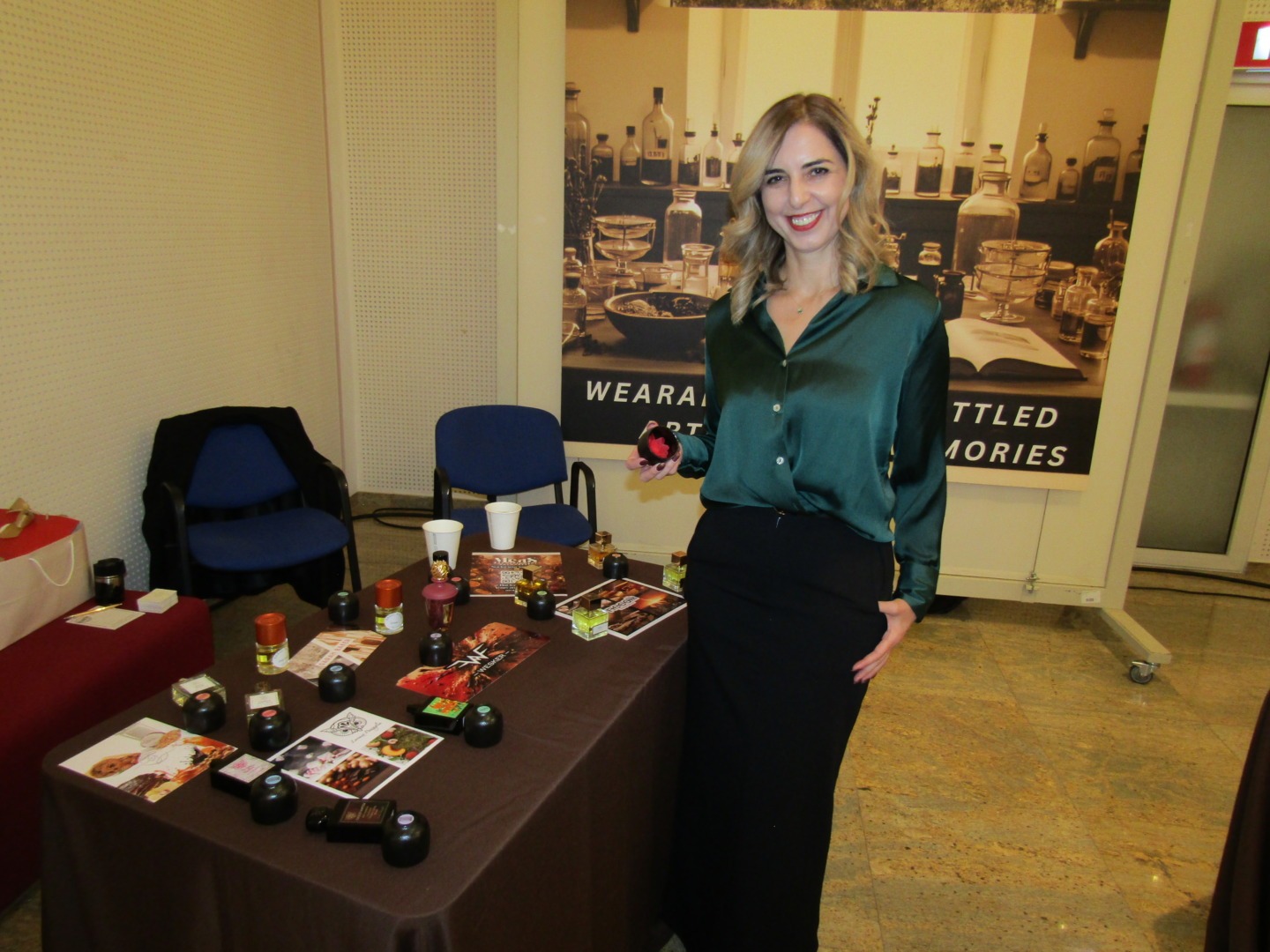 Carmen Bănățeanu povestește despre parfumurile de ciocolată