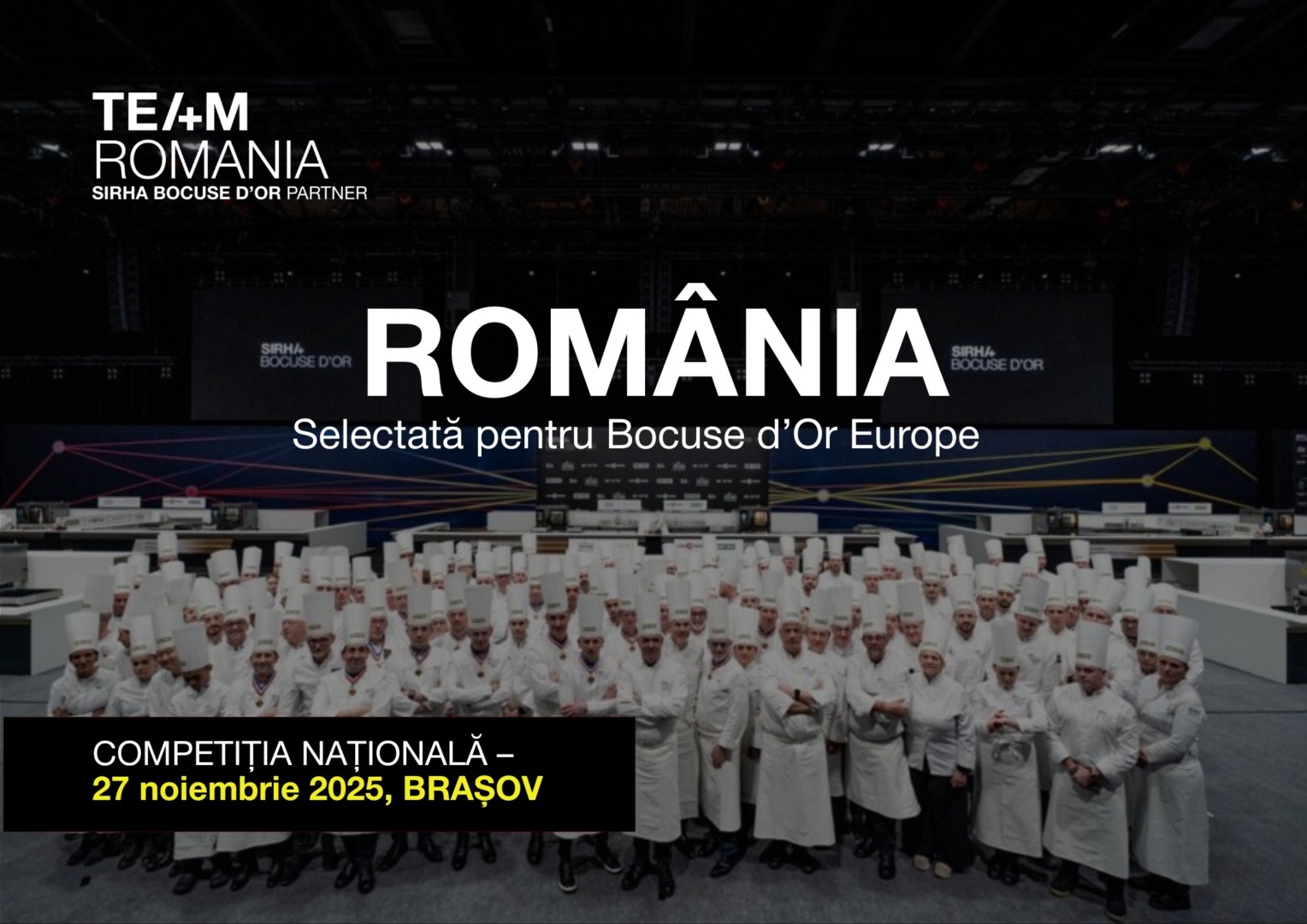 România, selectată oficial să participe la Bocuse d’Or Europe 2026