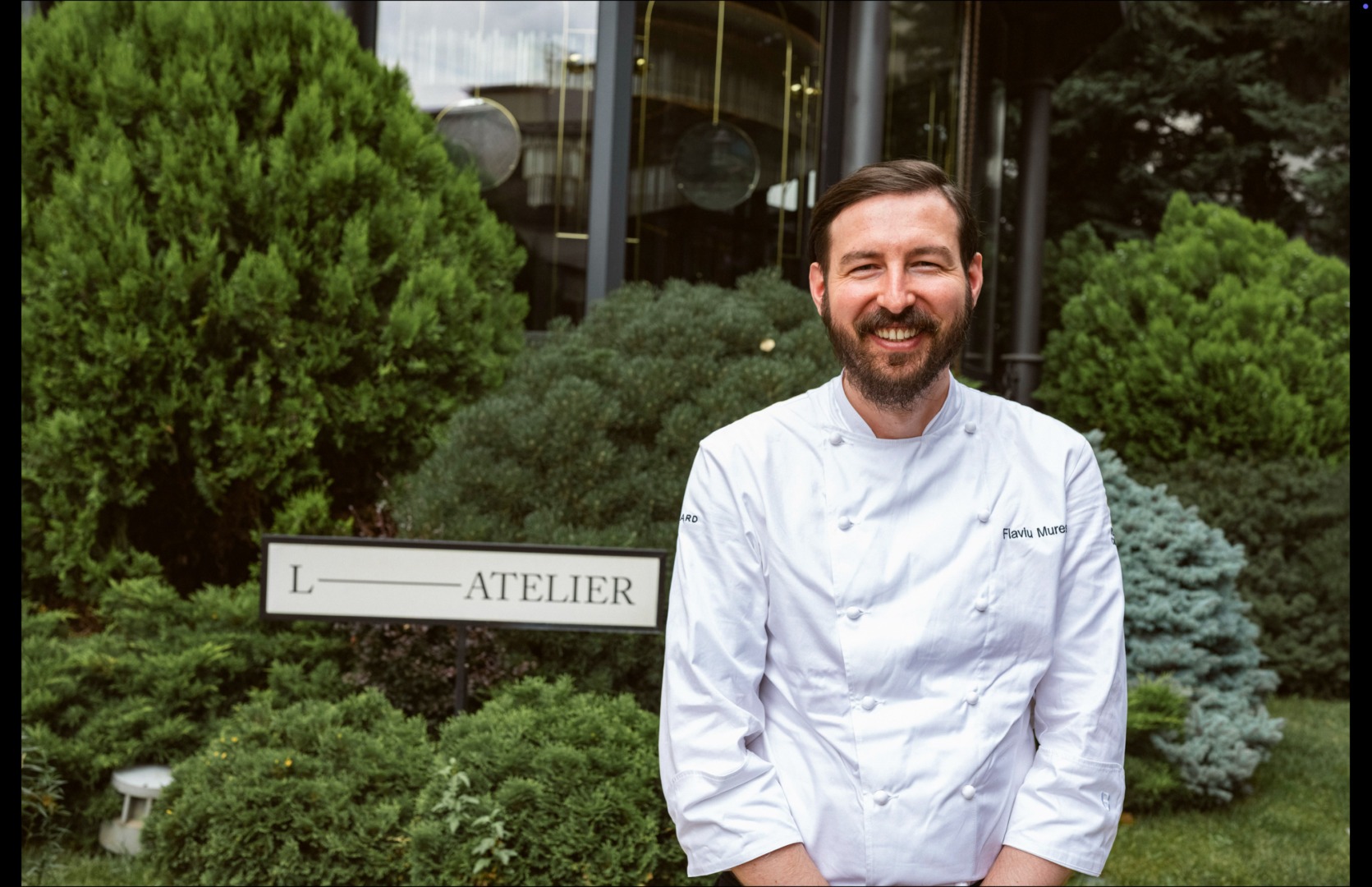 Flaviu Mureșan, chef-ul care conduce echipa din spatele restaurantului L’Atelier