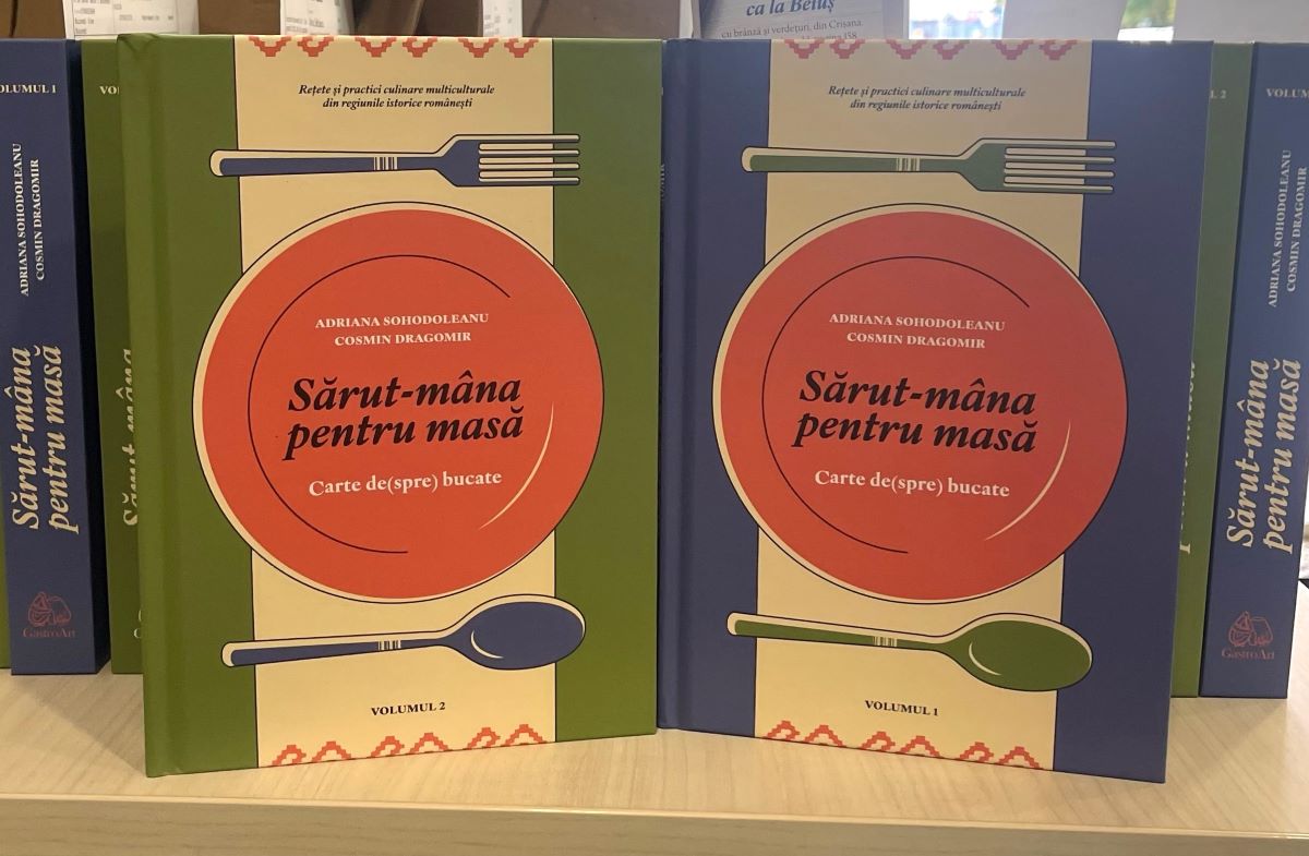 Sărut-mâna pentru masă!, o noua aparitie editoriala in domeniul gastronomiei, de la Editura Gastroart