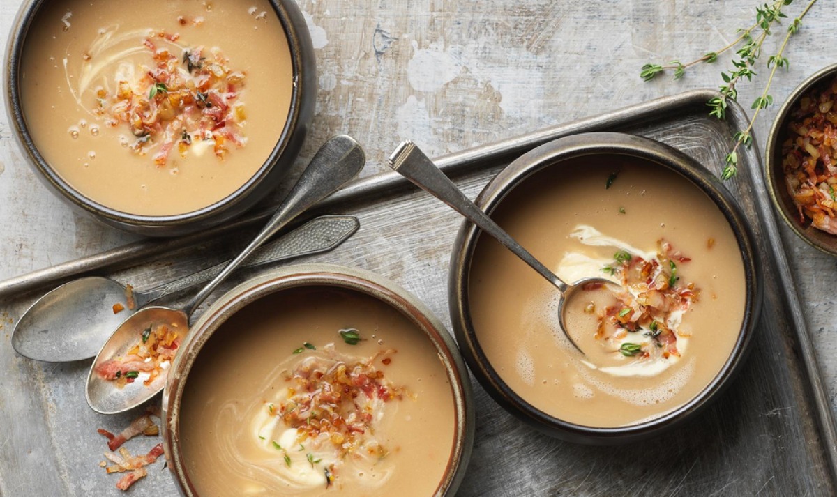 supa crema de pastarnac si castane, reteta de sezon ideala la cina